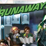 Portada del tomo especial de Runaways en Un mundo bajo Muerte. Créditos: Panini/Marvel