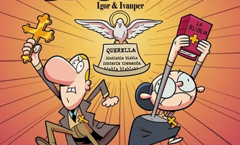 Detalle de portada de Beata y Calisto: Abogados de Cristo. Créditos: Fandogamia.