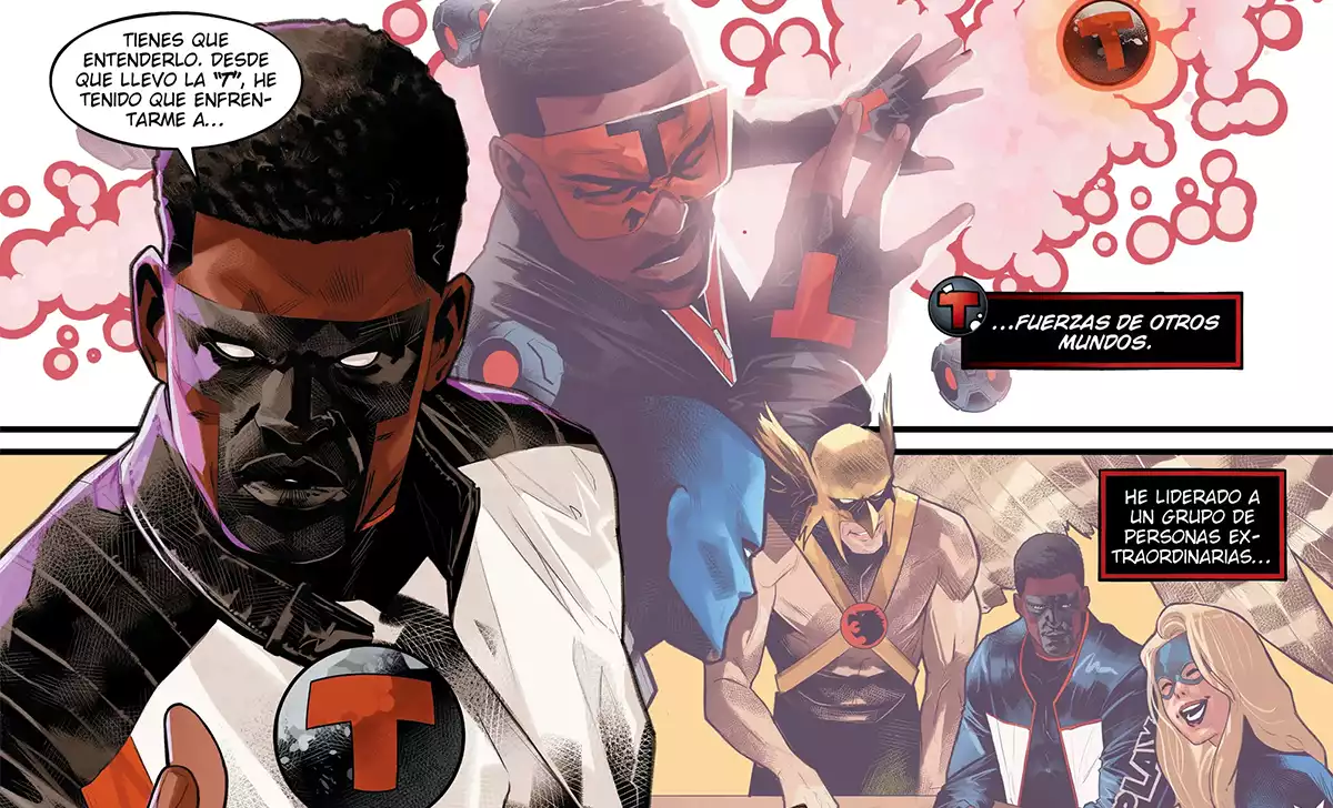 La compleja vida de Mr. Terrific. Créditos: Panini/DC