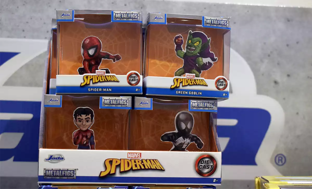 MetalFigs de Spiderman. Créditos: docpastor.com