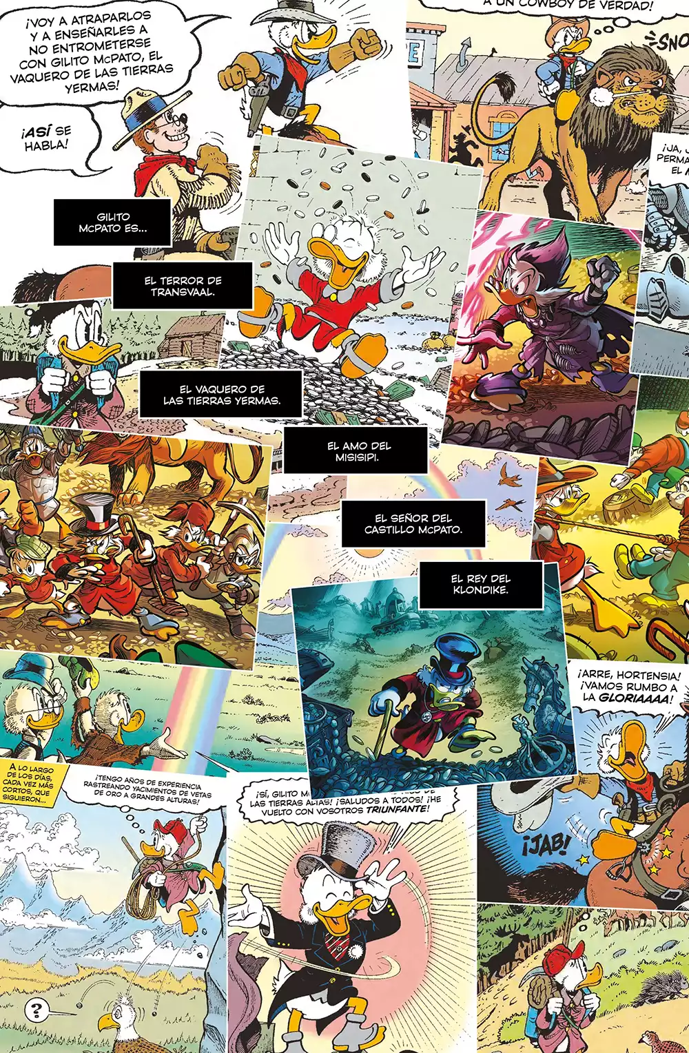 Un cálido homenaje en Tío Gilito: el pato más poderoso de la Tierra. Créditos: Panini/Marvel/Disney