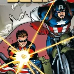 El Capitán América y Bucky en la portada de La historia de Bucky Barnes. Créditos: Panini/Marvel