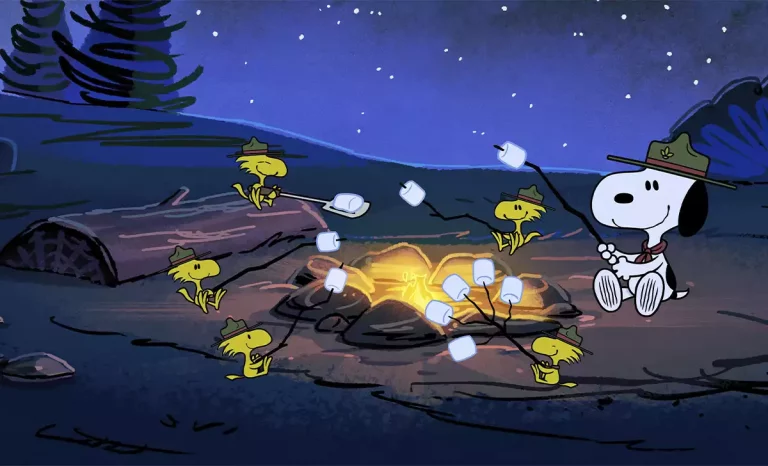 Imagen promocional de Camp Snoopy. Créditos: Apple TV