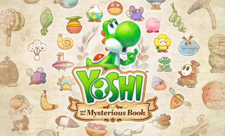 Imagen promocional de Yoshi and the Mysterious Book. Créditos: Nintendo