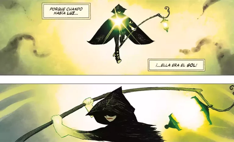 La protagonista de Green Lantern: Dark. Créditos: Panini/DC