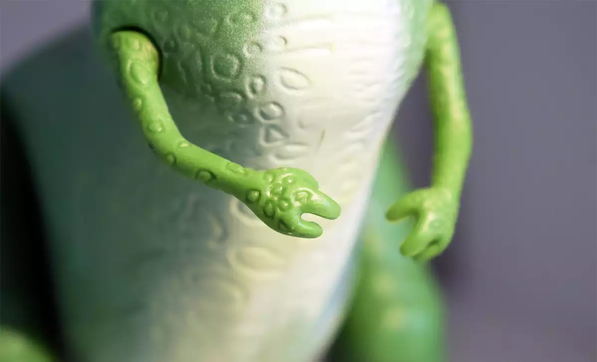 Los brazitos de Rex de Toy Story 5 de Mattel. Créditos: docpastor.com