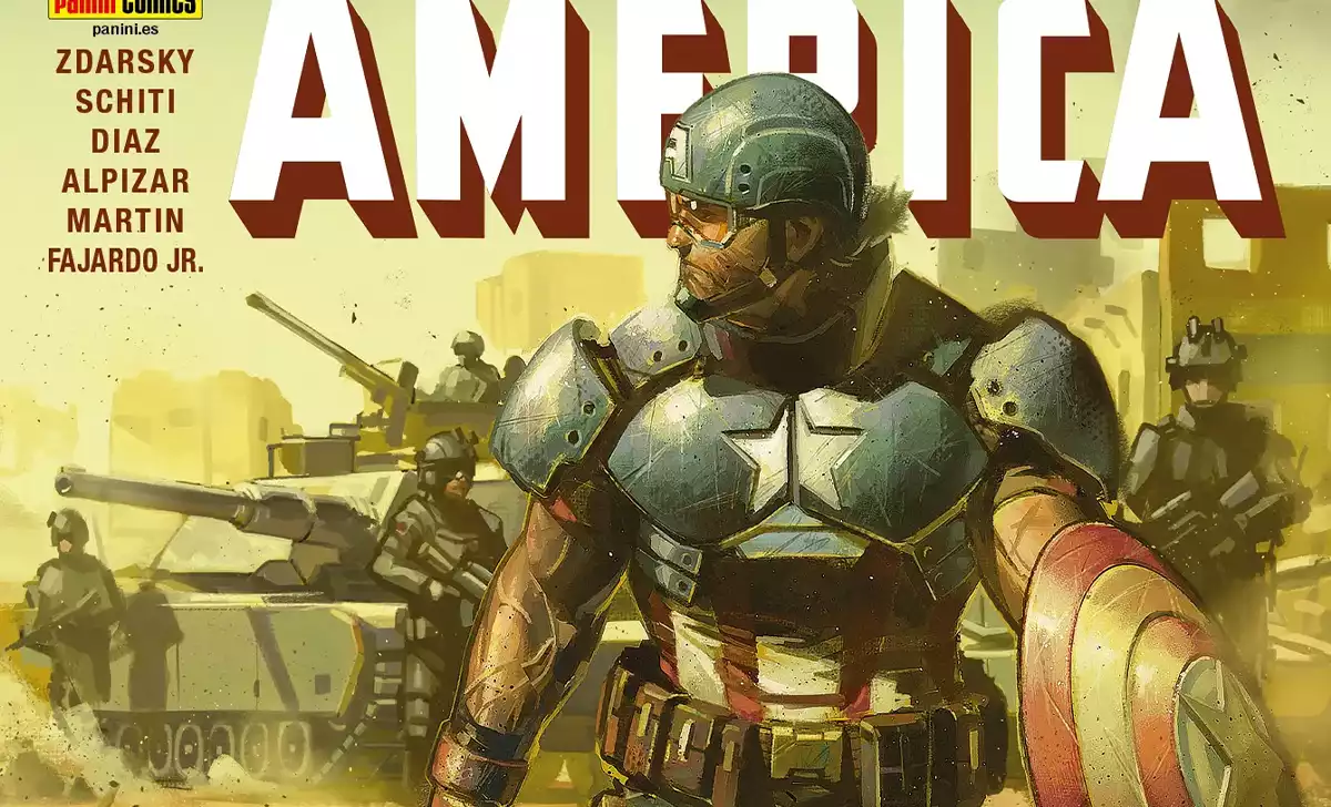 Portada del nº2 de Capitán América: Nuestras guerras secretas. Créditos: Panini/Marvel