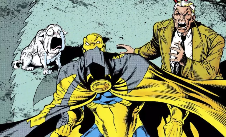 Una de las portadas originales de la etapa de Doctor Fate de J.M. DeMatteis. Créditos: Panini/DC