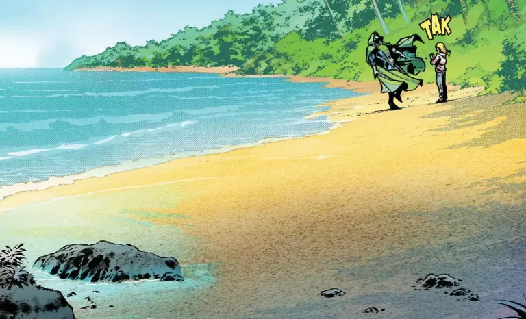 Viñeta interior de El testamento de Muerte. Créditos: Panini/Marvel