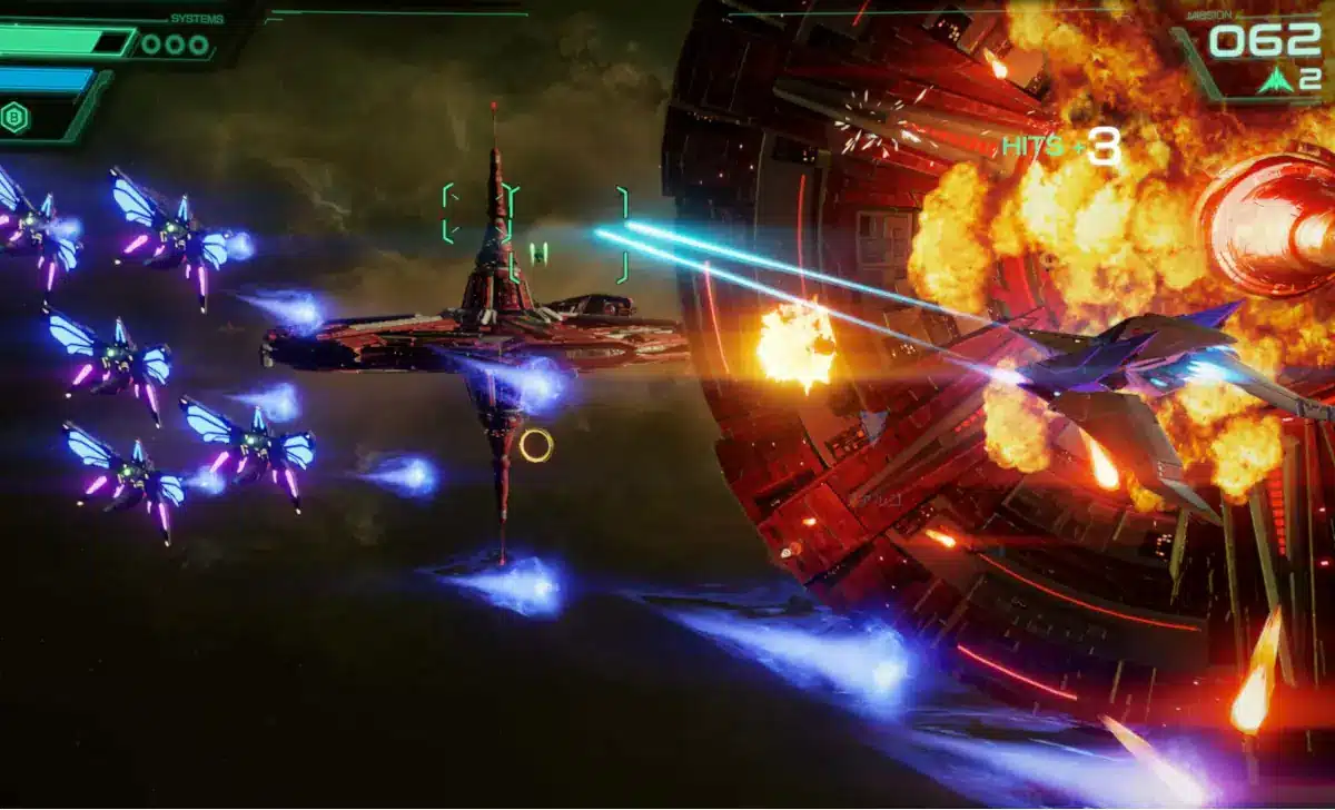 Star Fox, visión de uno de los escenarios del videojuego. Créditos: Nintendo