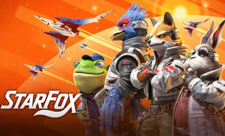 Star Fox, carátula del videojuego para Nintendo Switch 2. Créditos: Nintendo