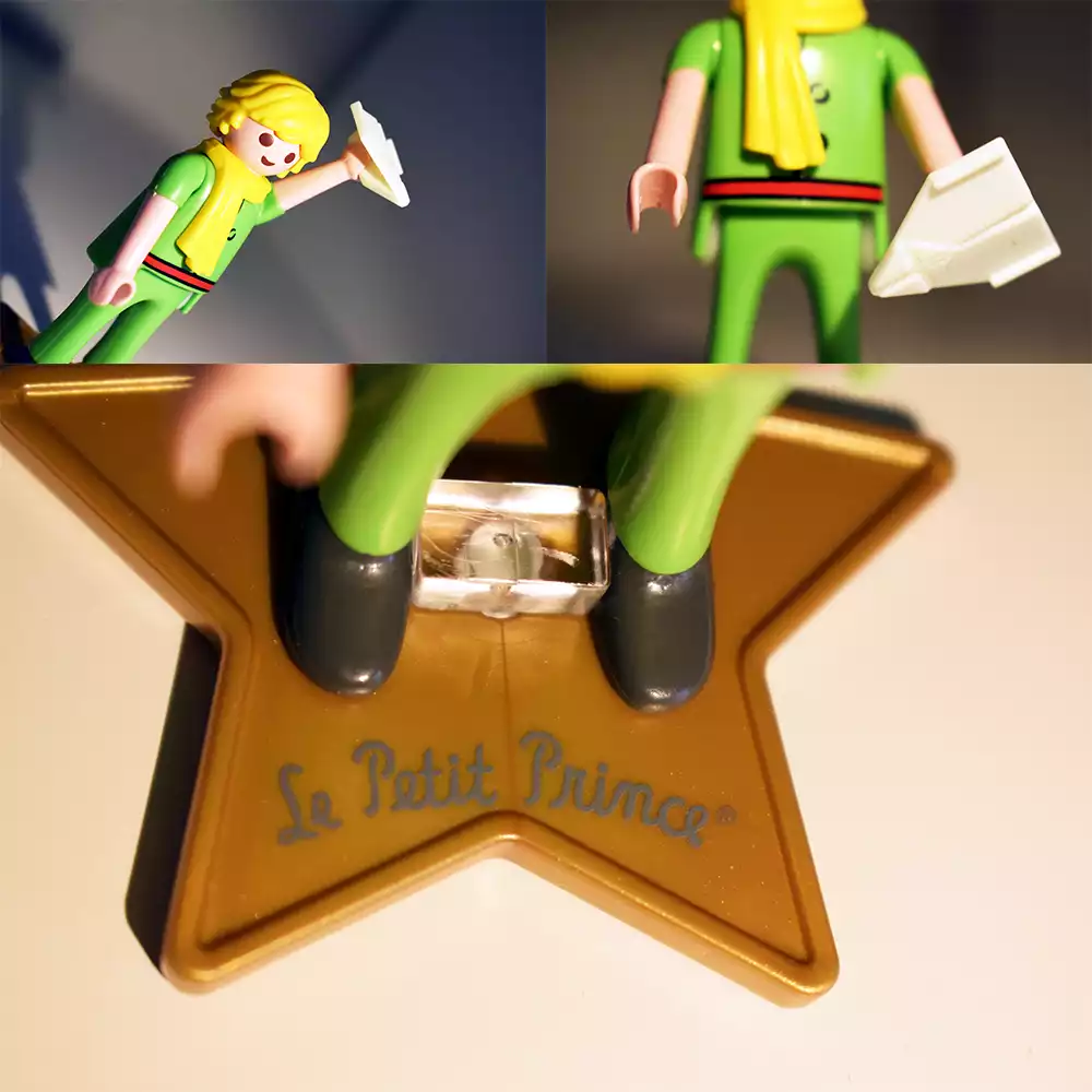 Detalles de El principito de Playmobil. Créditos: docpastor.com