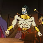 Magneto con En Sabah Nur, el futuro Apocalipsis, en X-Men '97. Créditos: Marvel/Disney