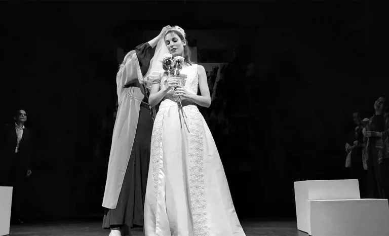 Representación de Bodas de sangre de Federico García Lorca en el Festival MUTEA. Créditos: docpastor.com