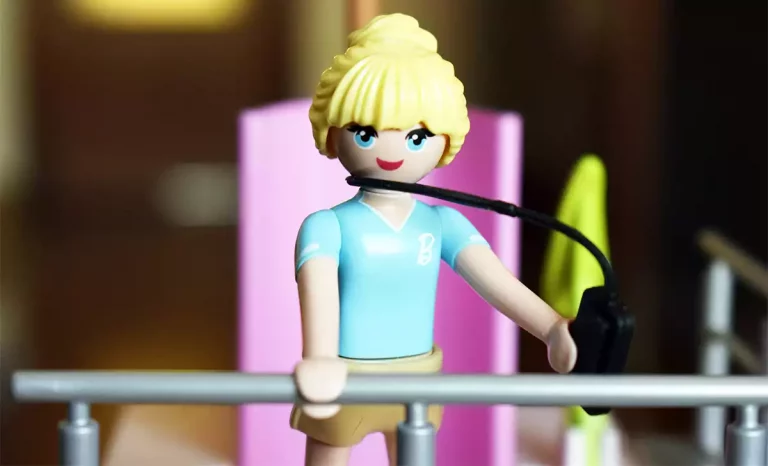 Barbie en versión Playmobil. Créditos: docpastor,com