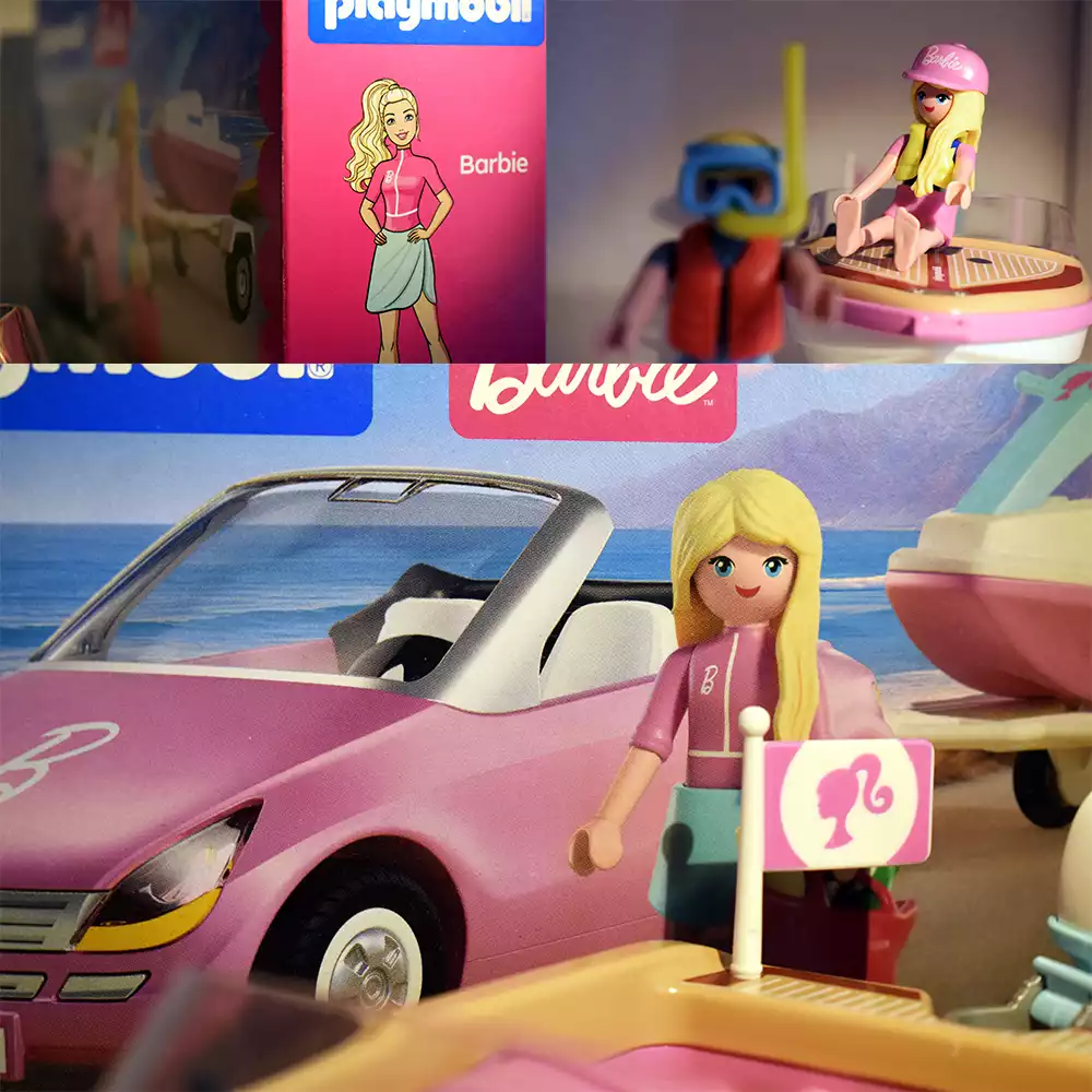 Detalles de los vehículos de la línea de Barbie de Playmobil. Créditos: docpastor.com