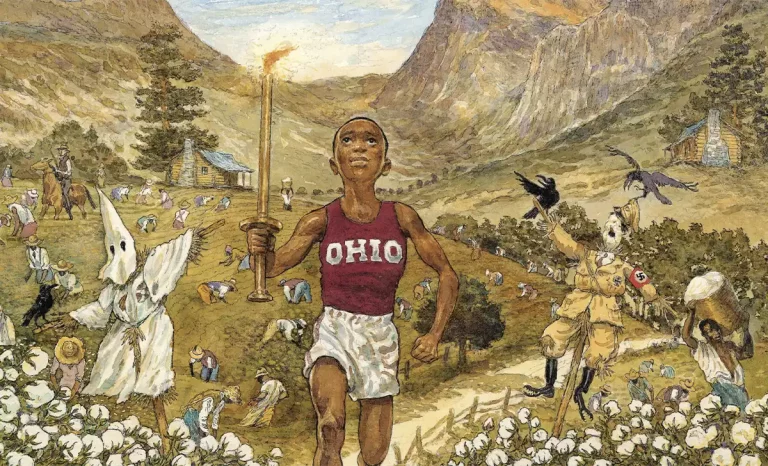 Portada de Jesse Owens: Millas y millas. Créditos: Norma Editorial