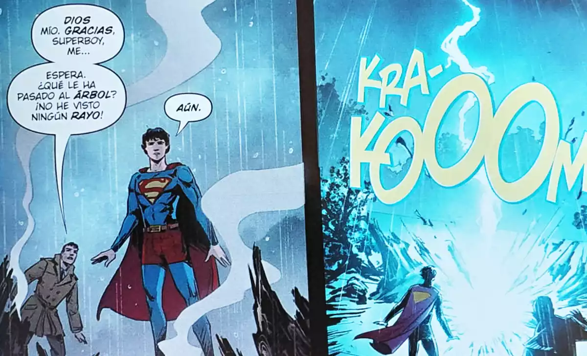 Clark Kent en El reinado de los Superboys. Créditos: Panini/DC
