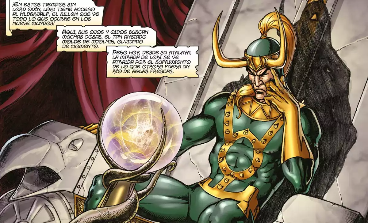 El siempre avieso Loki en Thor: Ragnarok. Créditos: Panini/Marvel