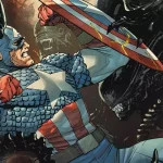 Portada de Alien vs. Capitán América. Créditos: Marvel/Panini