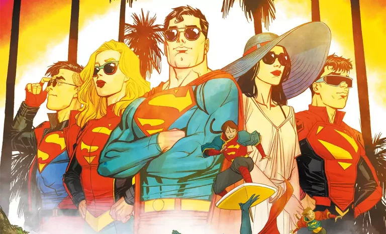 Portada de DC's Kal-El-Fornia Love. Créditos: DC/Panini