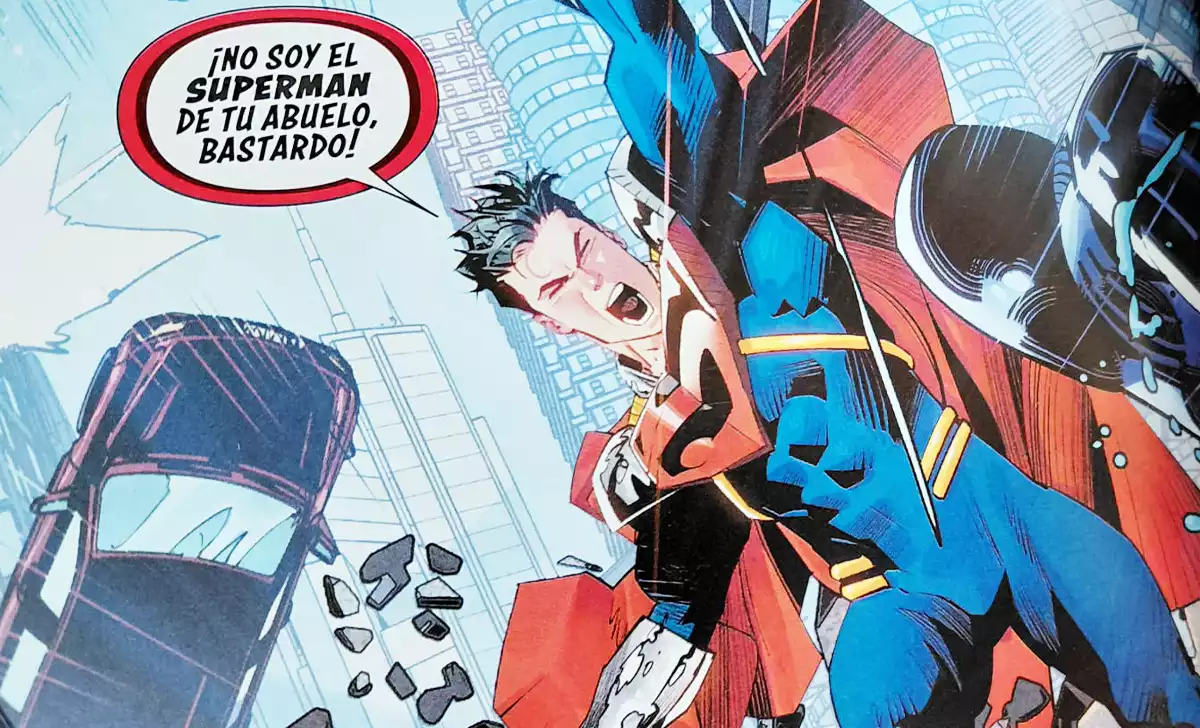 Superboy Prime en El reinado de los Superboys. Créditos: Panini/DC