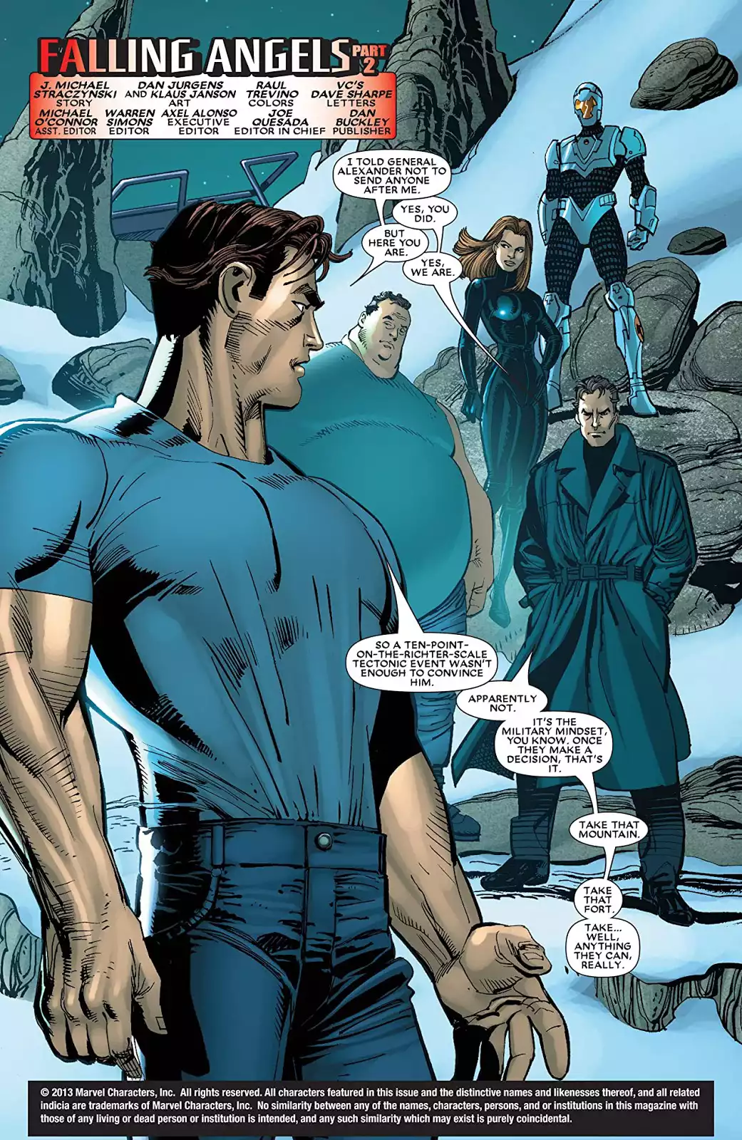 Una página interior de Supreme Power. Créditos: Marvel/Panini