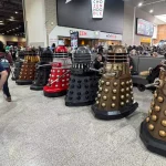 Daleks de Doctor Who en la MCM Comic Con de Londres. Créditos: Marc Martí/docpastor.com