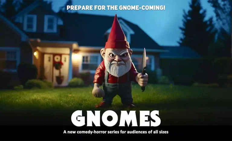 Imagen promocional de la miniserie Gnomos. Créditos: AMC Networks