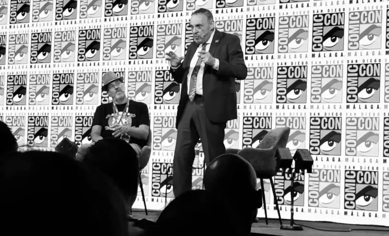John Rhys-Davies en la San Diego Comic-Con Málaga de 2026. Créditos: Marc Martí/docpastor.com