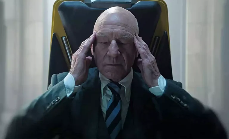Patrick Stewart como Charles Xavier. Créditos: Walt Disney