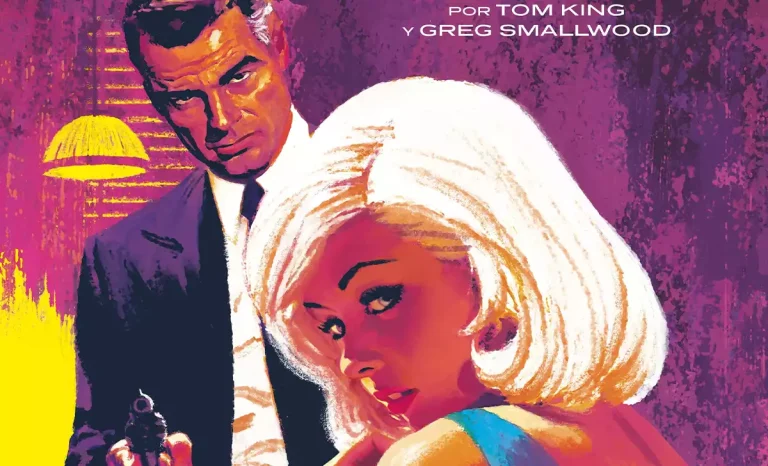 Portada de Blanco Humano de Tom King y Greg Smallwood. Créditos: Panini/DC