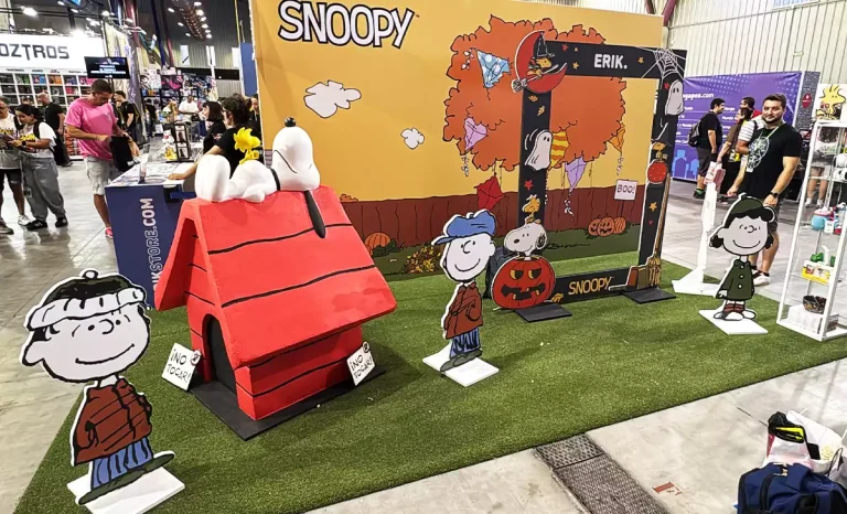 Snoopy y la pandilla de Peanuts en la San Diego Comic-Con Málaga de 2026. Créditos: Marc Martí/docpastor
