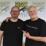 Marc Martí junto a Richard Dean Anderson en la San Diego Comic-Con Málaga 2026. Créditos: Marc Martí/SDCC Málaga
