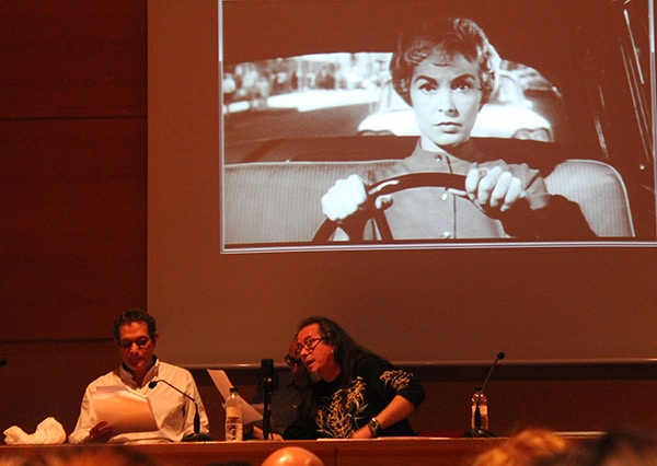 Luis Posada y Jordi Brau durante la charla