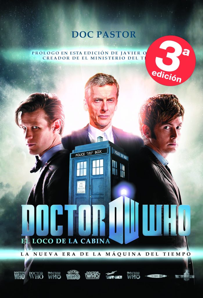 Portada del libro Doctor Who: el loco de la cabina. 3ª edición.