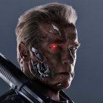 Arnold Schwarzenegger como el T-800 de Terminator