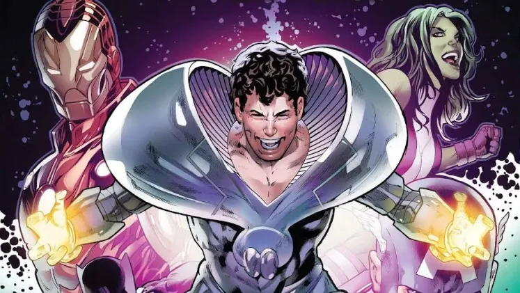 Portada del cómic de Marvel Vengadores: Todopoderoso visto por Greg Land