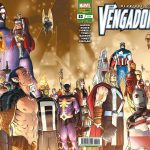 Portada del cómic de Marvel Los Vengadores número 53, de Aaron, Kuder, Fiorelli, Towe, Garrón, Vines y Sinclair, editado por Panini Comics