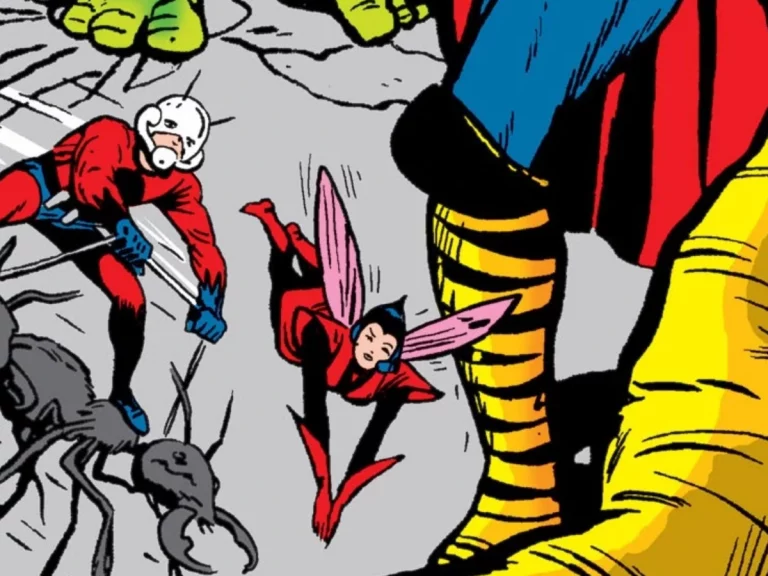 La Avispa y el Hombre Hormiga en los comienzos de Marvel