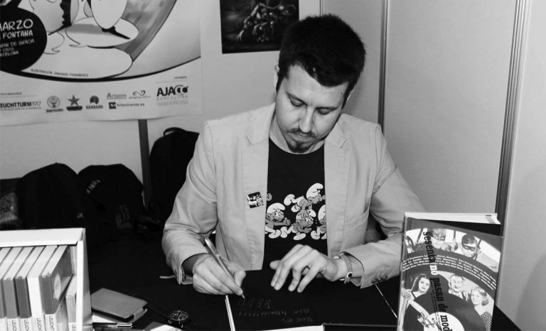 Primeras firmas en el Salón del cómic de Barcelona en 2014