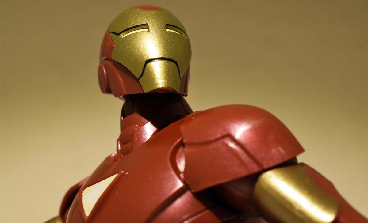 Figura de acción de Iron Man Extremis de Marvel Legends