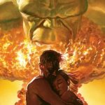 Bruce Banner, Betty Ross y Hulk vistos por Alex Ross en El inmortal Hulk