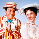Dick Van Dyke y Julie Andrews como Bert y Mary Poppins