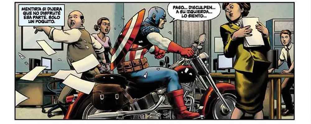 El amable Capitán América de Straczynski y Saiz
