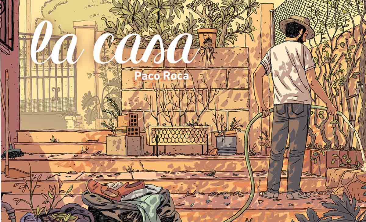 Portada de la novela gráfica La Casa de Paco Roca