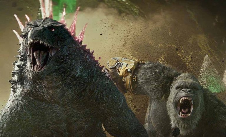 Imagen promocional de Godzilla y Kong: El nuevo imperio