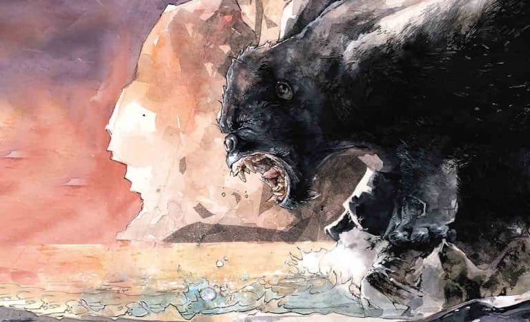 Kong en la portada del cómic de Legendary