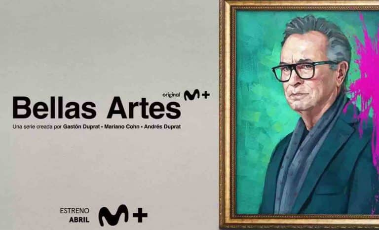 Cartel de la serie Bellas Artes de Movistar Plus