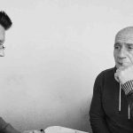 Doc Pastor y Antonio Esquivias durante la entrevista. Fotografía de Marta Beren.